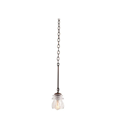 Brierfield 1 Light Mini Pendant 49 Inch Tall by Kalco - 6316AC