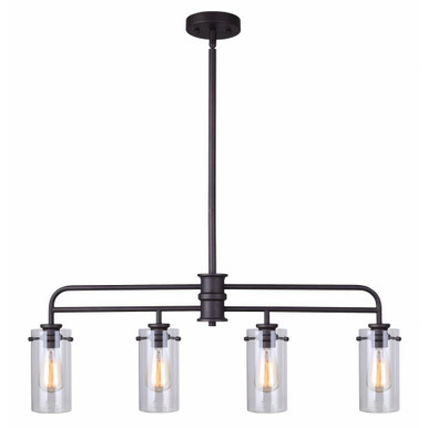 Albany 4 Light Medium Pendant by Canarm Inc - IPL679A04ORB