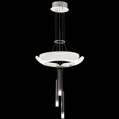 Contemporary Design LED Light Small Chandelier by James Moder - 41145S22LED