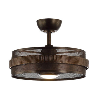 Nilgiri 3 Blade Ceiling Fan with Light Kit 21 Inch Wide by Parrot Uncle - A570801CA110V