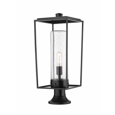 Livingstone Knoll 1 Light Outdoor Pier Mount 24.5 x 10 Inch by BSH - 372-BEL-4973785