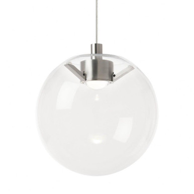 Sean Lavin 8W 1 LED Monopoint Pendant 9 Inch Tall by Visual Comfort Modern - 700MPPLNC