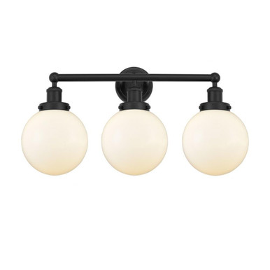 Beacon 3 Light G20 Industrial Vanity Light 24.5 Inch Wide by Innovations - 616-3W-G20-8