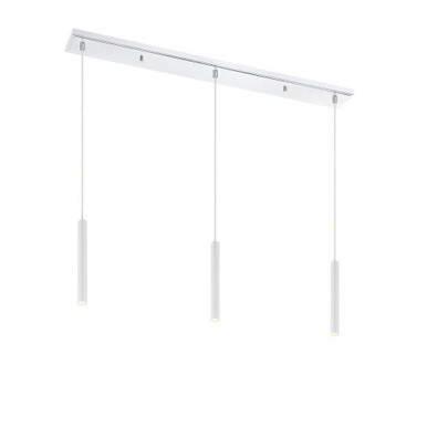 Forest 70W 14 LED Island/Billiard 16 x 12 In by Z-Lite 917MP12-WH-LED-3LCH - 917MP12-WH-LED-3LCH