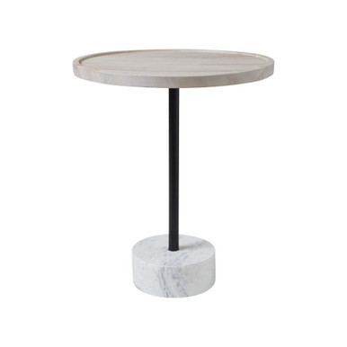 Antares Side Table 21 Inch Tall and 18 Inch Wide by Renwil Inc - TA493