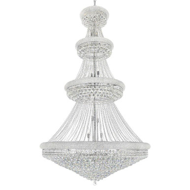 Empire 42 Light Oversized Chandelier by CWI - 8001P50C