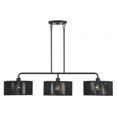 Acordia 3 Light Extra Large Linear Chandelier 19 X 12 Inch Wide by Livex - 49129