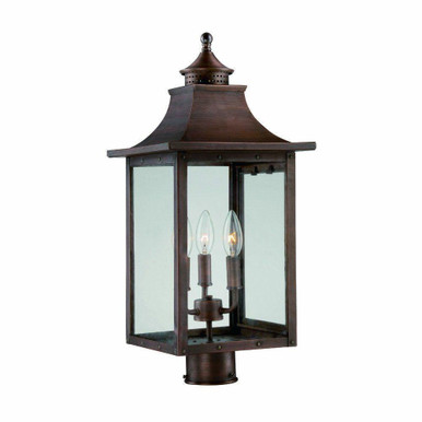 St. Charles 2 Light Post Latern by Acclaim  - 8317