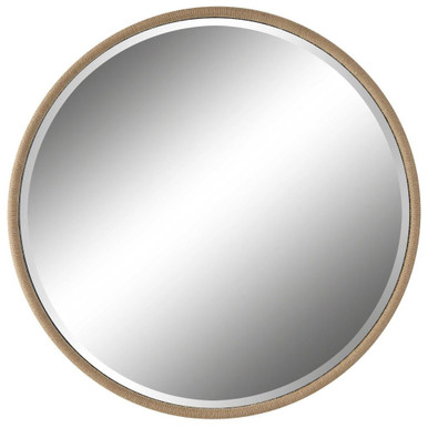 Ranchero 42.5 Inch Round Mirror by Uttermost - 09887