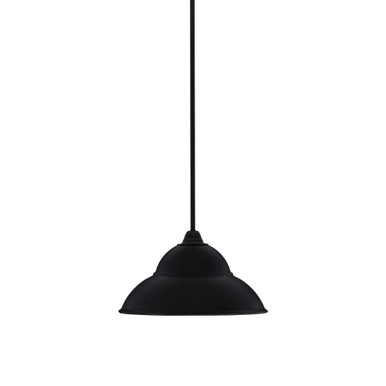 Paramount 1 Light Medium Pendant 7.5 Inch Tall by Toltec - 3401-MB-428