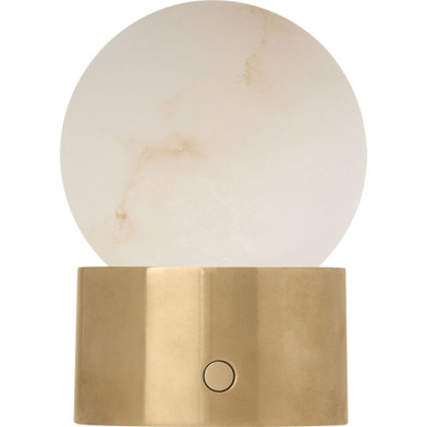 Mina 2.2 Watt 1 LED Accent Rechargeable Table Lamp by Visual Comfort Modern - SLTB53027ALBHAB