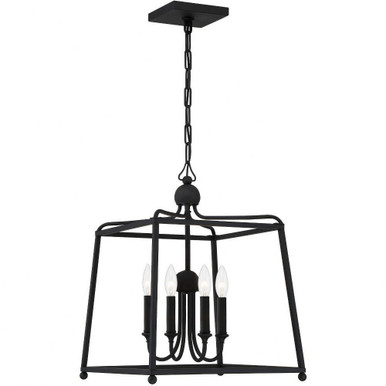 Sylvan 4 Light Medium Chandelier without Shade by Crystorama - 2245-BF_NOSHADE