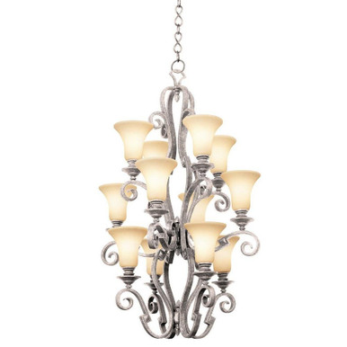 Ibiza 12 Light Foyer by Kalco 4039PS/1219 - 4039PS/1219