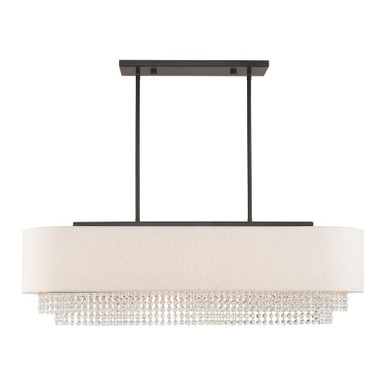 Scoolgate Close 5 Light Linear Chandelier 12.25 x 20.5 In by BS - 218-BEL-3110257