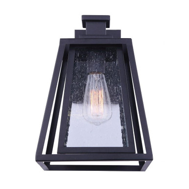 Grove 1 Light Outdoor Wall Lantern by Canarm - IOL479BK