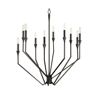 Archie 10 Light Large Chandelier by Hudson Valley - 8510