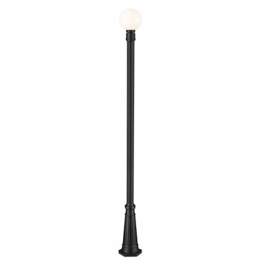 Copper Beech Crest 1 Light Outdoor Post Mount Light 105.5 x 10 by BSH - 372-BEL-4961757