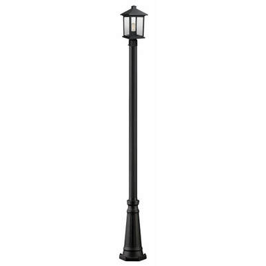 Fisher Fold 1 Light Outdoor Post Mount Lantern 10 x 109.75 Inches by BSH - 372-BEL-457461