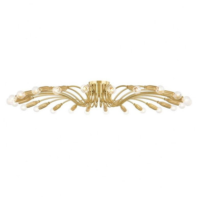Brent Grove 24 Light 49.25 Inch Wide Semi Flush Mount by BSH - 116-BEL-4999242