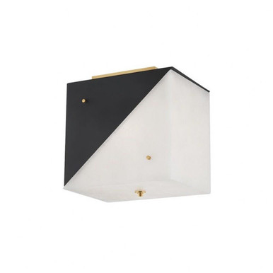 Ratio 3 Light Flush Mount 11 x 8.25 Inch by Hudson Valley - KBS1351503-AGB