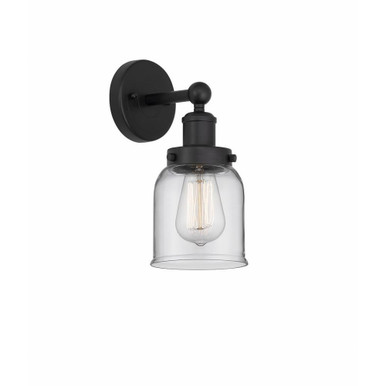 Bell 1 Light Brass Wall Sconce 10 Inch Tall by Innovations - 616-1W-G5