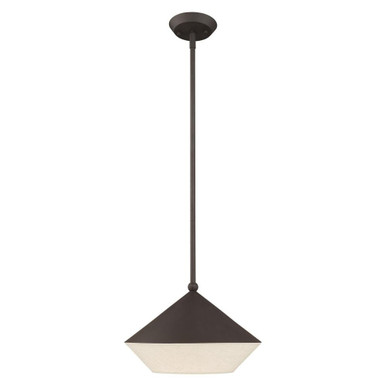 Stockholm 1 Light Medium Pendant by Livex 40715-07 - 40715-07