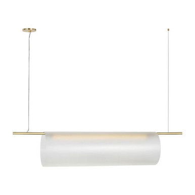 Trace 13.3W 1 LED Linear Chandelier 11.8 Inch Tall by Visual Comfort Modern - PBLS80827