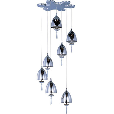 Chute 7 Light Medium Pendant by ET2 - E24356-15128