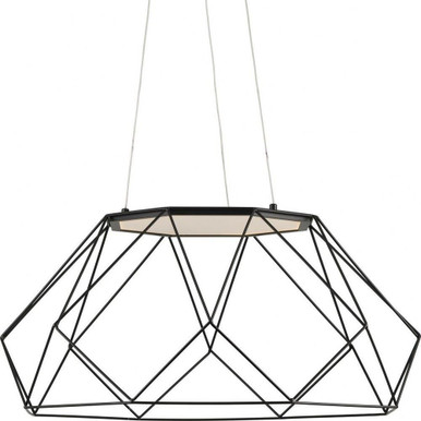 Geodesic 38W 1 LED Light Large Pendant by Progress - P500320-031-30