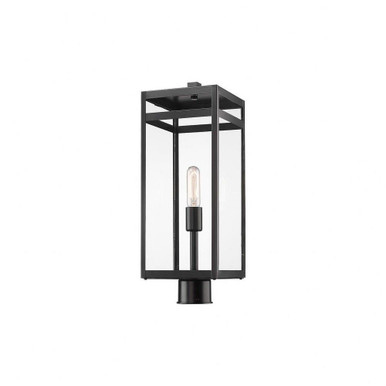Hospital Corner 1 Light Outdoor Post Mounted Fixture 21.5 x 7.5 In by BSH - 372-BEL-4652348