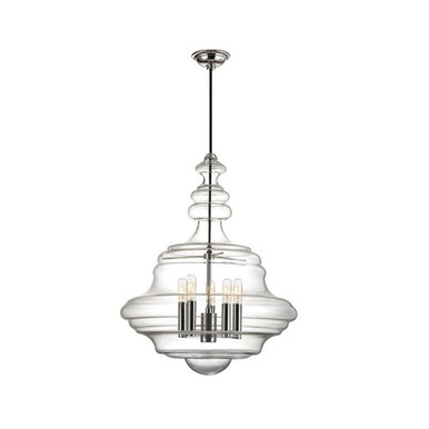 Lavender Esplanade 5 Light Large Pendant by Bailey Street Home - 116-BEL-2121508