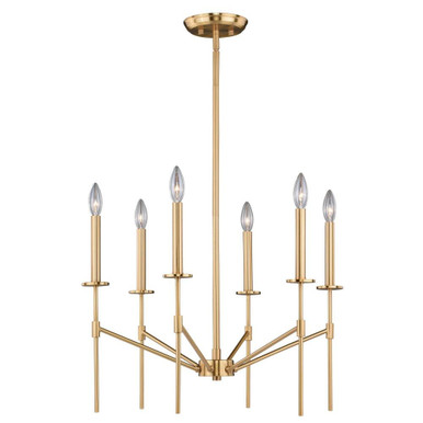 Kedzie 6 Light Mini Chandelier by Vaxcel - H0178