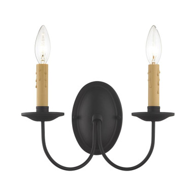 Oakland Cliff 2 Light Wall Sconce 12.25 Inch Wide by Bailey Street Home - 218-BEL-732136