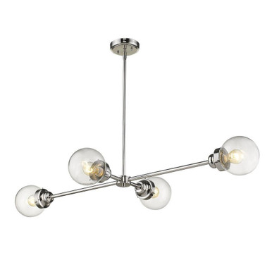 Portsmith 4 Light Oversized Island Pendant by Acclaim - IN21222PN