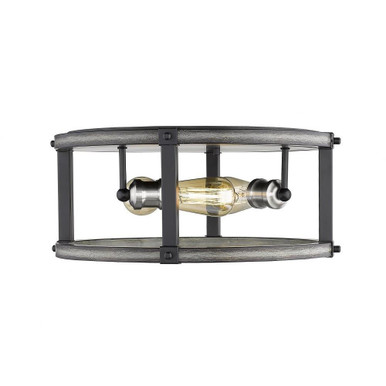 Kirkland 3 Light 16.25 Inch Wide Round Flush Mount by Z-Lite - 472F3R