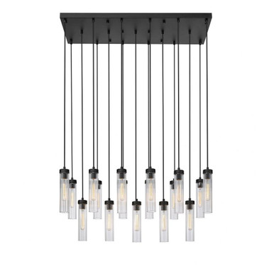 Osborne Drift 17 Light Linear Chandelier 12.75 x 18 Inches Wide by BSH - 372-BEL-1332939