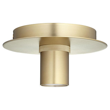 Modern Keyless 1 Light 5.88 Inch Wide Flush Mount by Quorum - 322