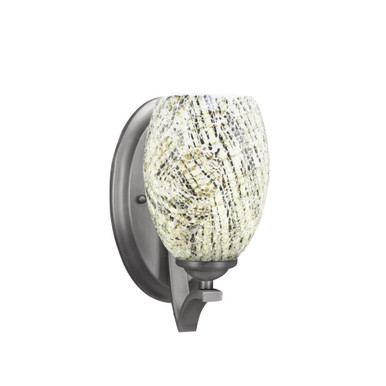 Zilo 1 Light Wall Sconce 5 Inch Wide by Toltec - 551-5-975-
