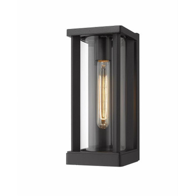 Glenwood 1 Light Outdoor Wall Lantern by Z Lite - 586S-BK