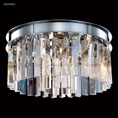 Europa 4 Light 12 Inch Wide Flush Mount by James Moder - 96334