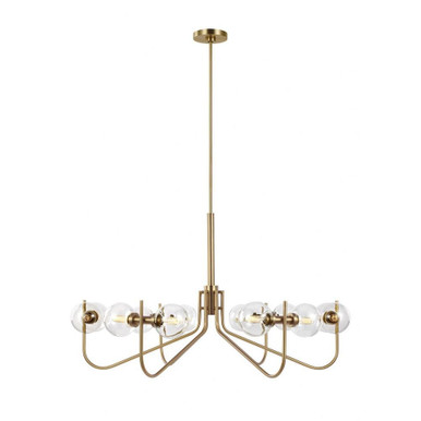 Verne 12 Light Oversized Chandelier by Visual Comfort Studio - EC10912
