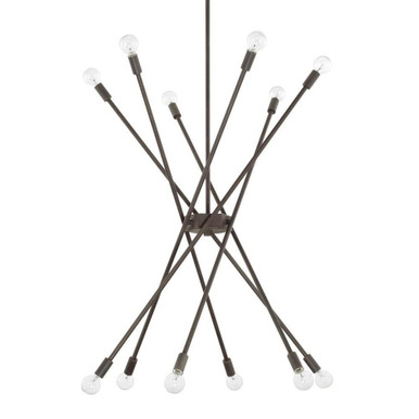 12 Light Large Chandelier by BSH - 309-BEL-724617
