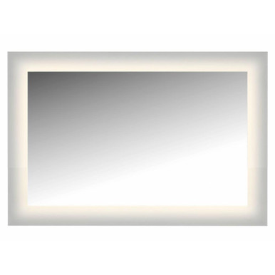 Japaet Court 47W LED Rectangular Wall Mirror 24 Inch Tall and 36 Inch Wide - 1-BEL-5192297