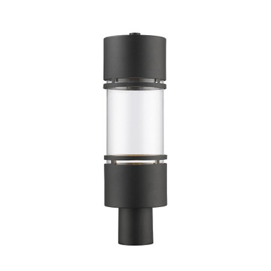 Luminata 14W 1 LED Outdoor Post Mount Lantern 5.88 x 19.63 Inches by Z-Lite - 553PHB-LED