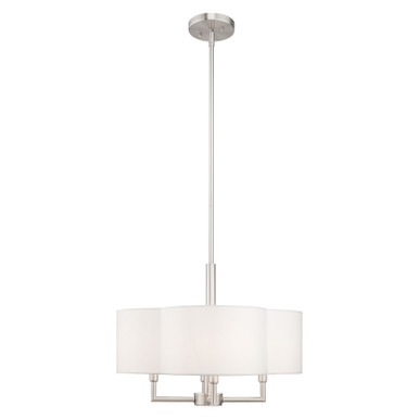 Chelsea 4 Light Small Chandelier by Livex - 51924-91