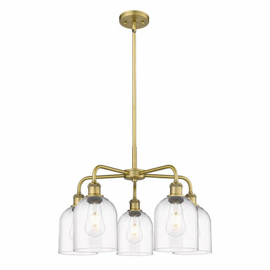 Bella 5 Light Medium Chandelier by Innovations - 516-5CR-G558-6