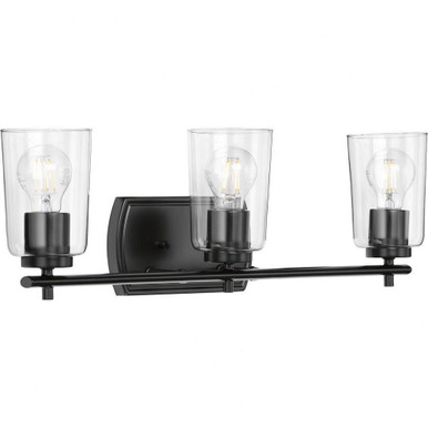 Adley 3 Light Cylinder Vanity Light by Progress - P300156