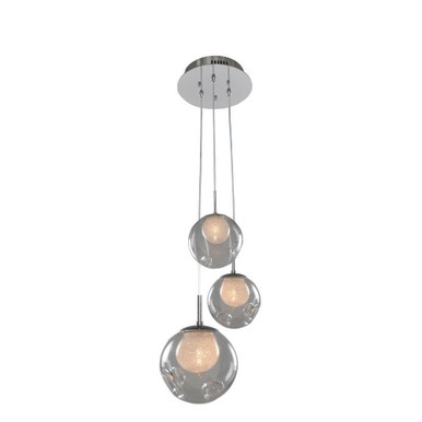 Meteor 3 Light Small Pendant by Kalco - 309540