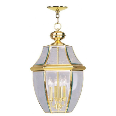 Georgetown Two Light Small Outdoor Pendant by Livex - 2265-07