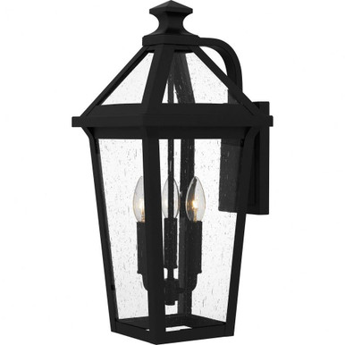 Boulevard 3 Light Outdoor Wall Lantern by Quoizel - BLV8409MBK